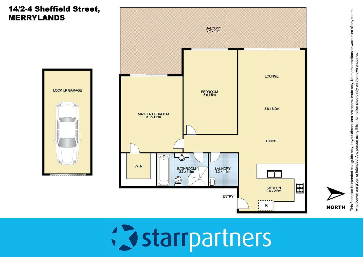 Floorplan of Homely unit listing, 14/2-4 Sheffield Street, Merrylands NSW 2160