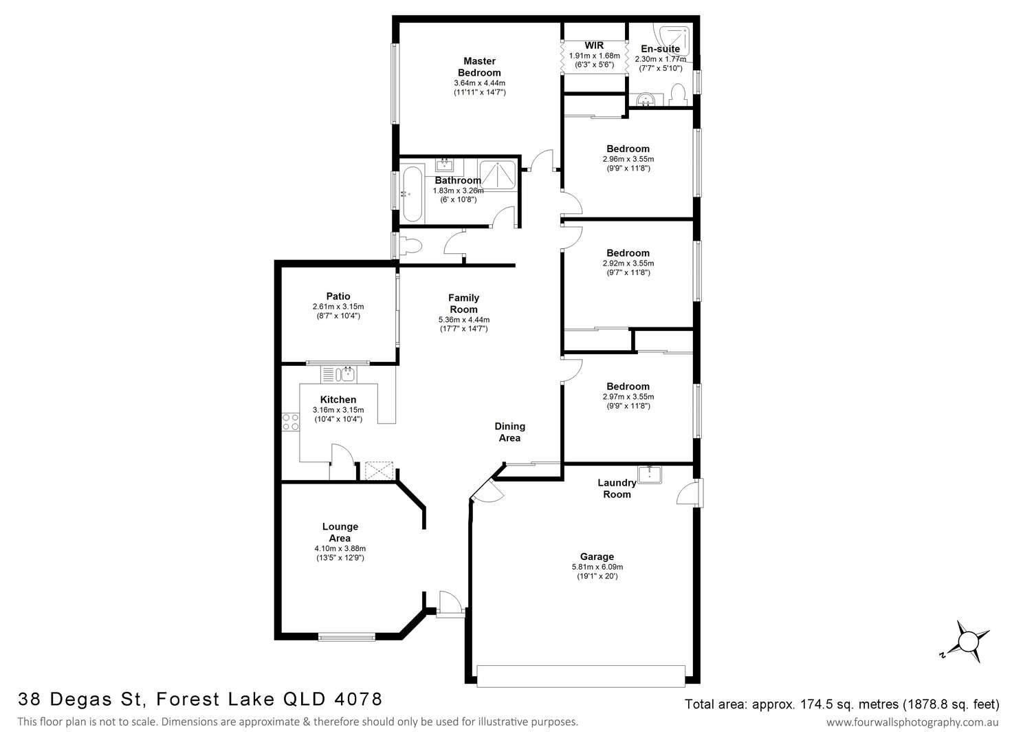 Floorplan of Homely house listing, 38 Degas St, Forest Lake QLD 4078