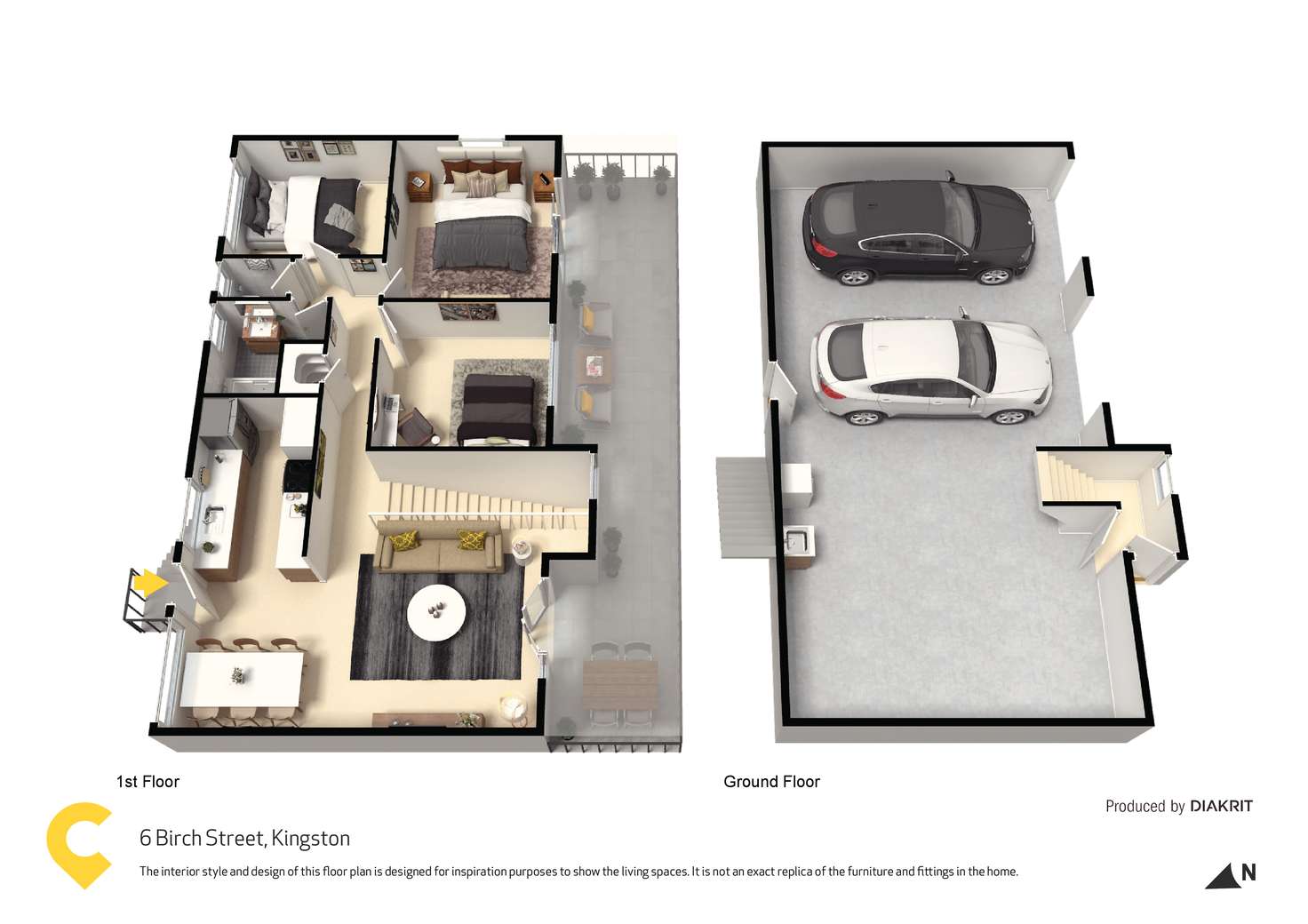 Floorplan of Homely house listing, 6 Birch Street, Kingston QLD 4114