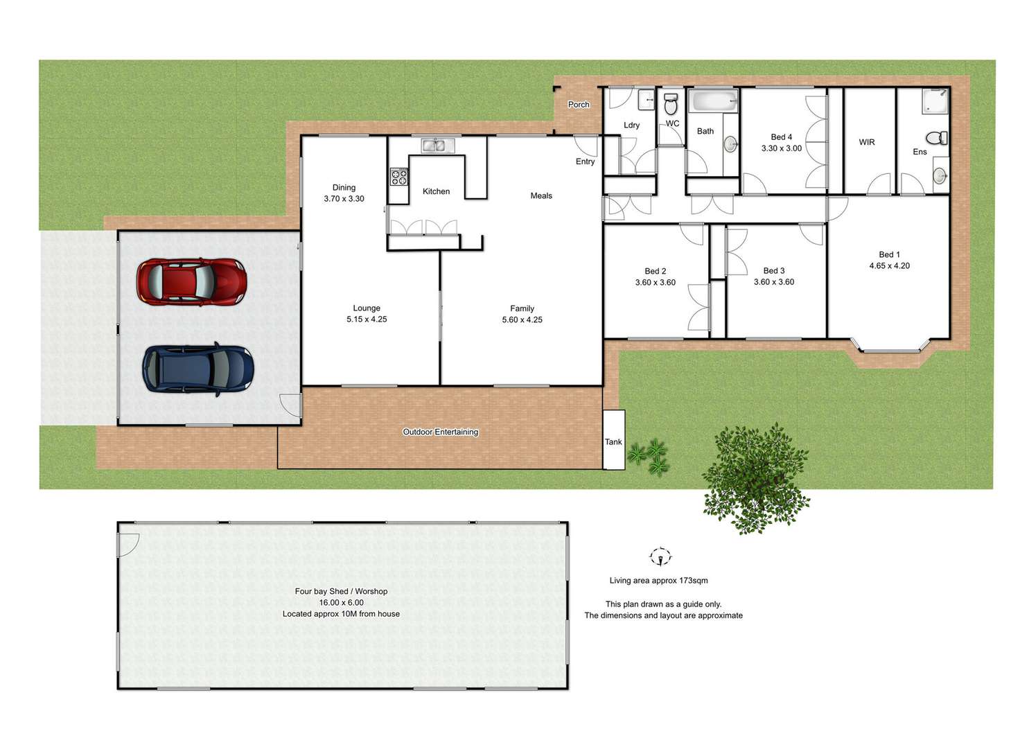 Floorplan of Homely house listing, 32 Murphy's Creek Road, Blue Mountain Heights QLD 4350