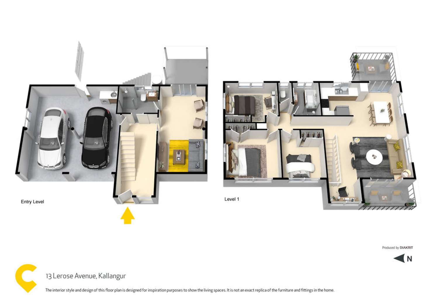 Floorplan of Homely house listing, 13 Lerose Avenue, Kallangur QLD 4503