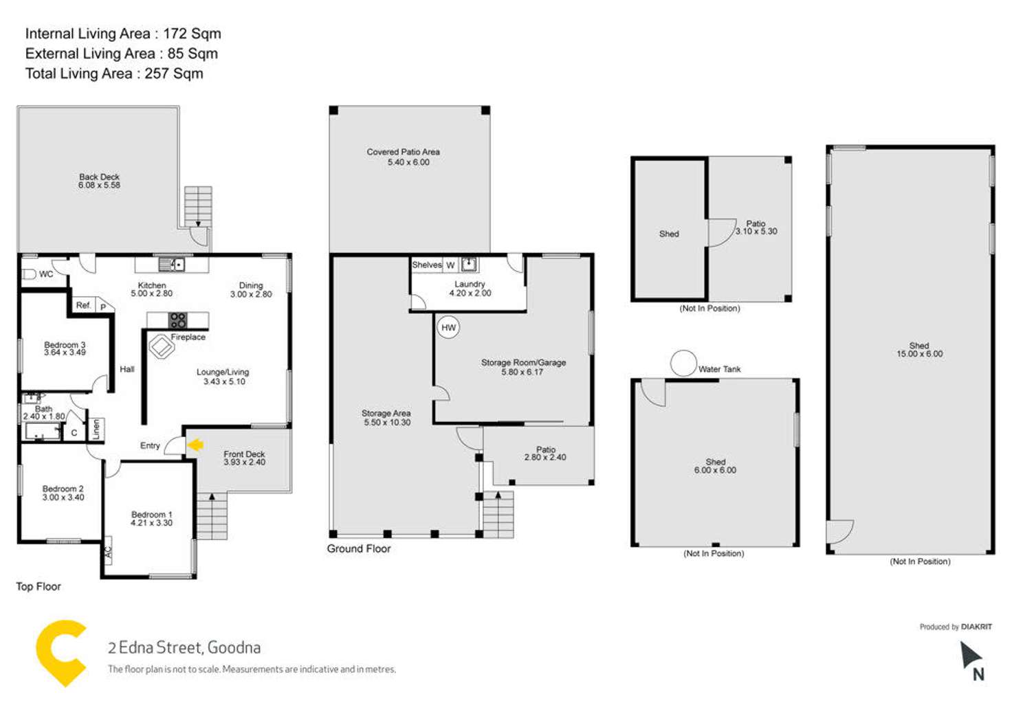 Floorplan of Homely house listing, 2 Edna Street, Goodna QLD 4300