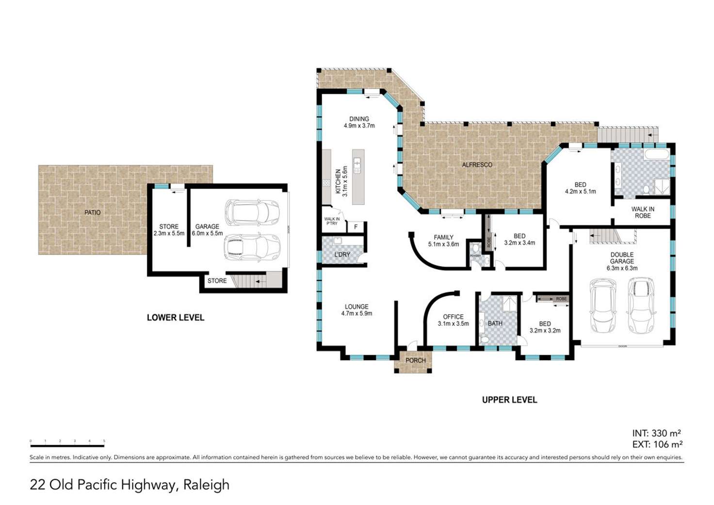 Floorplan of Homely house listing, 22 Old Pacific Highway, Raleigh NSW 2454