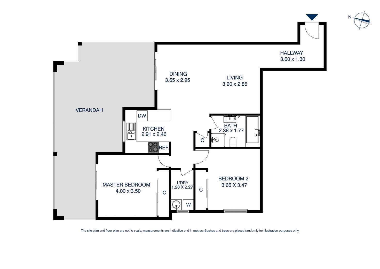 Floorplan of Homely unit listing, 5/3-5 Boyd Street, Blacktown NSW 2148