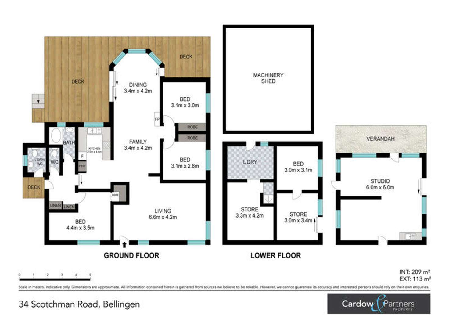 Floorplan of Homely acreageSemiRural listing, 34 Scotchman Road, Bellingen NSW 2454