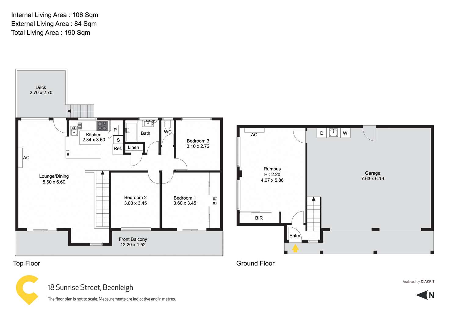 Floorplan of Homely house listing, 18 Sunrise Street, Beenleigh QLD 4207