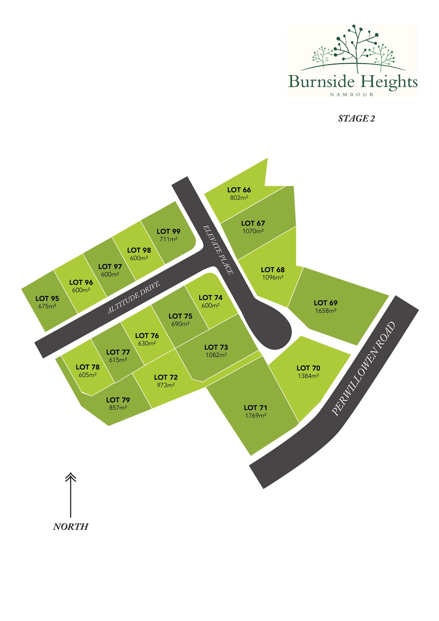 Floorplan of Homely residentialLand listing, Lot 96 Burnside Heights, Burnside QLD 4560