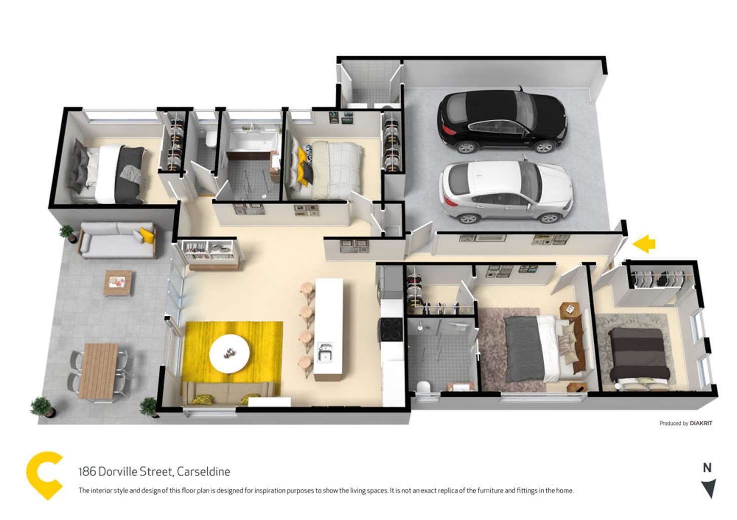 Floorplan of Homely house listing, 39 Matthew Street, Carseldine QLD 4034