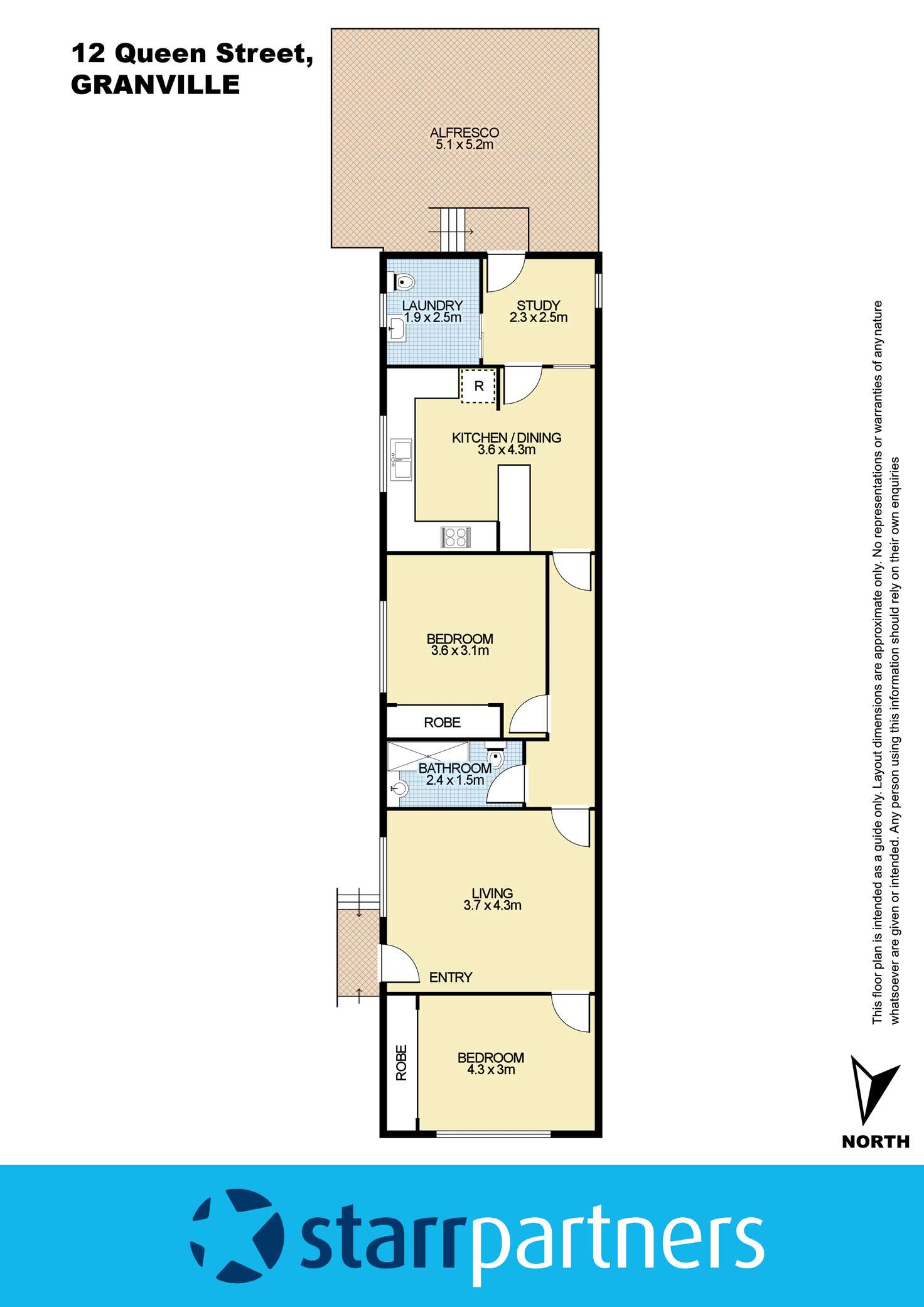 Floorplan of Homely house listing, 12 Queen Street, Granville NSW 2142