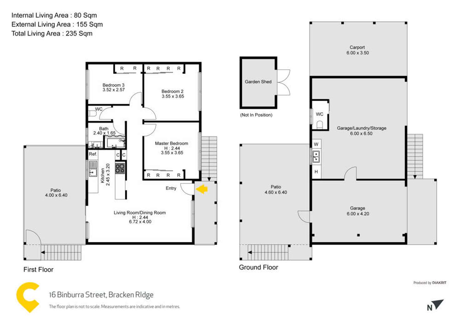 Floorplan of Homely house listing, 16 Binburra Street, Bracken Ridge QLD 4017