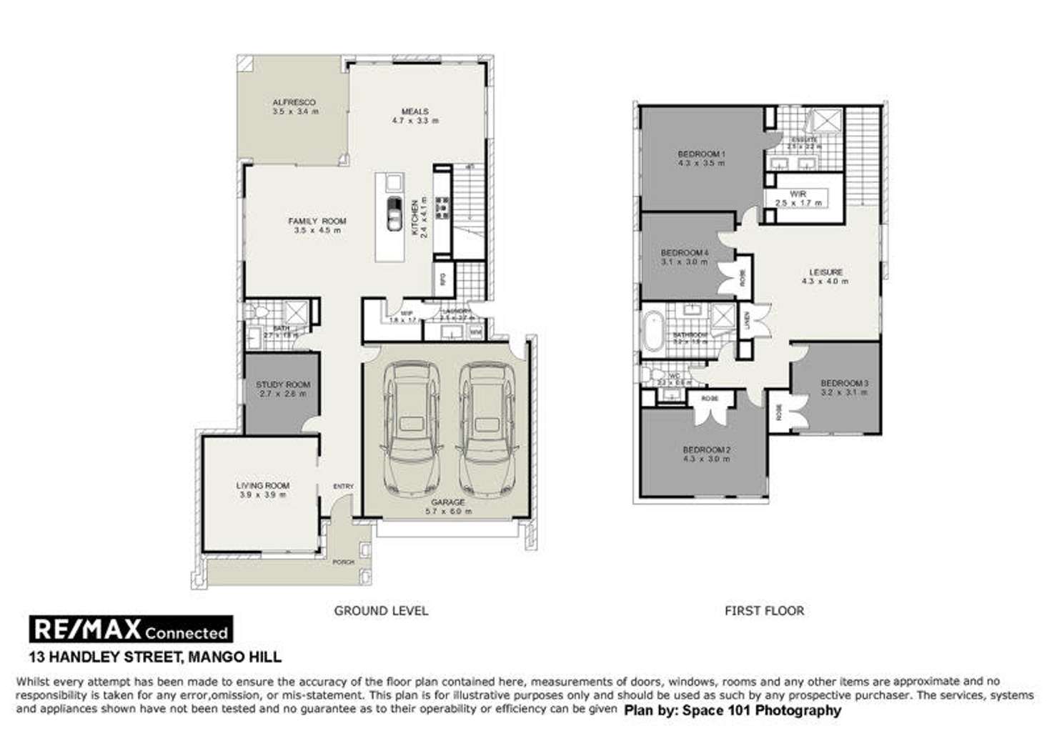 Floorplan of Homely house listing, 13 Handley Street, Mango Hill QLD 4509