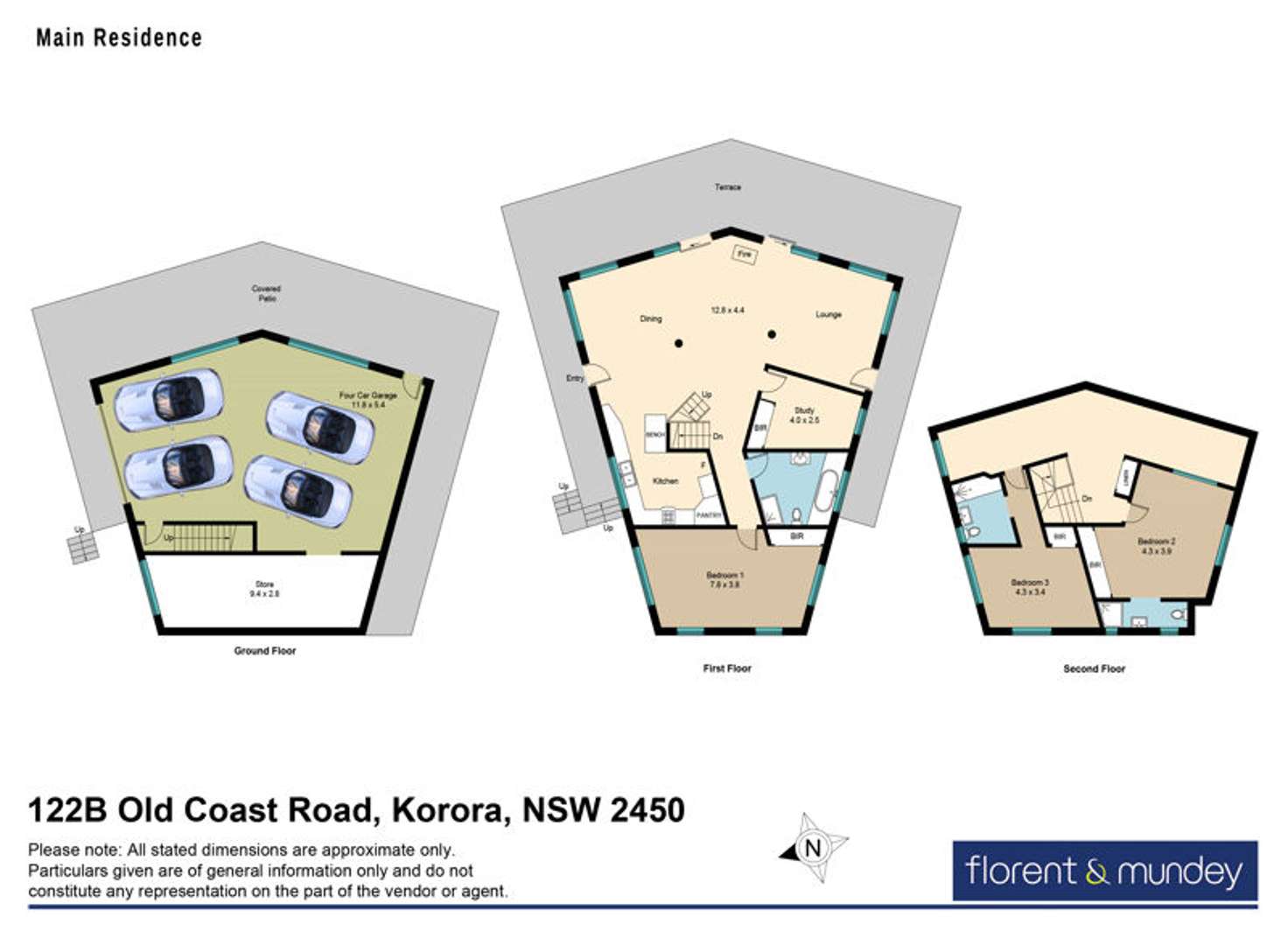 Floorplan of Homely house listing, 122B Old Coast Rd, Korora NSW 2450