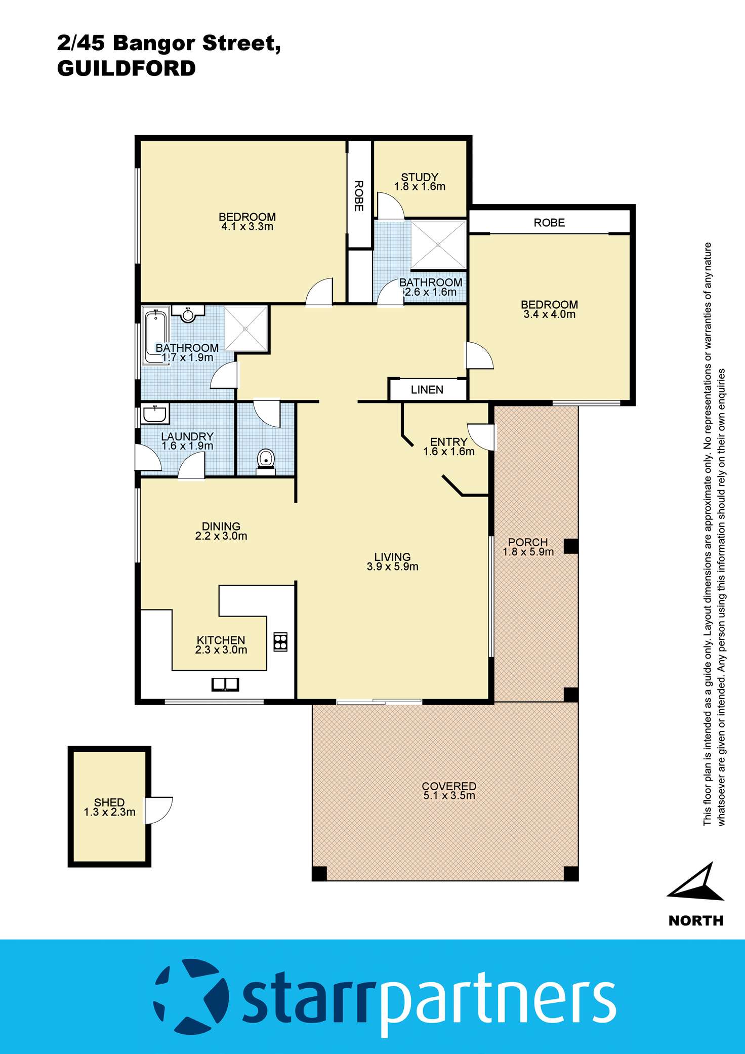 Floorplan of Homely house listing, 2/45 Bangor Street, Guildford NSW 2161