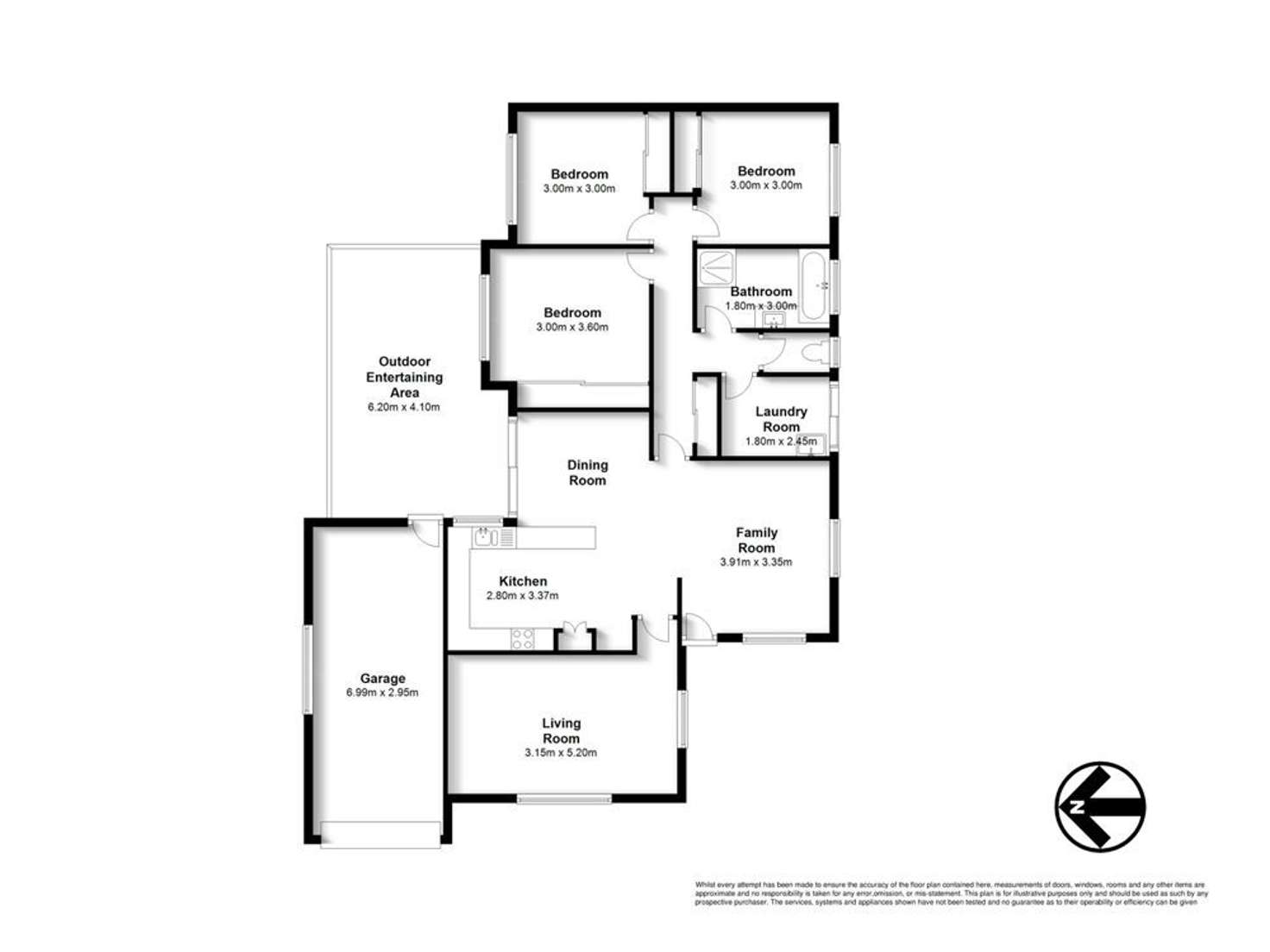 Floorplan of Homely house listing, 11 Gladdon Street, Bald Hills QLD 4036