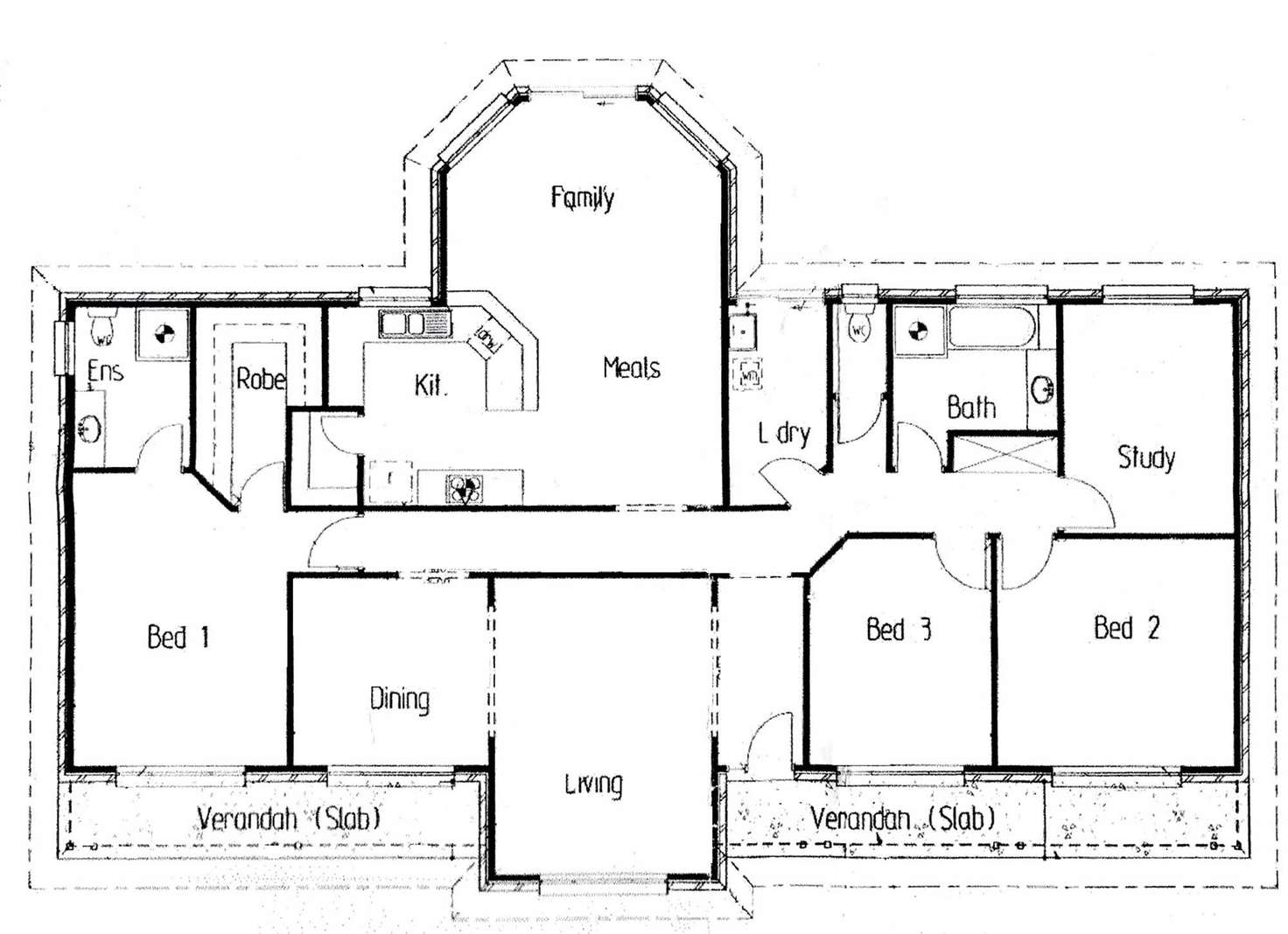 Floorplan of Homely house listing, 5-7 UPCHER STREET, Blanchetown SA 5357