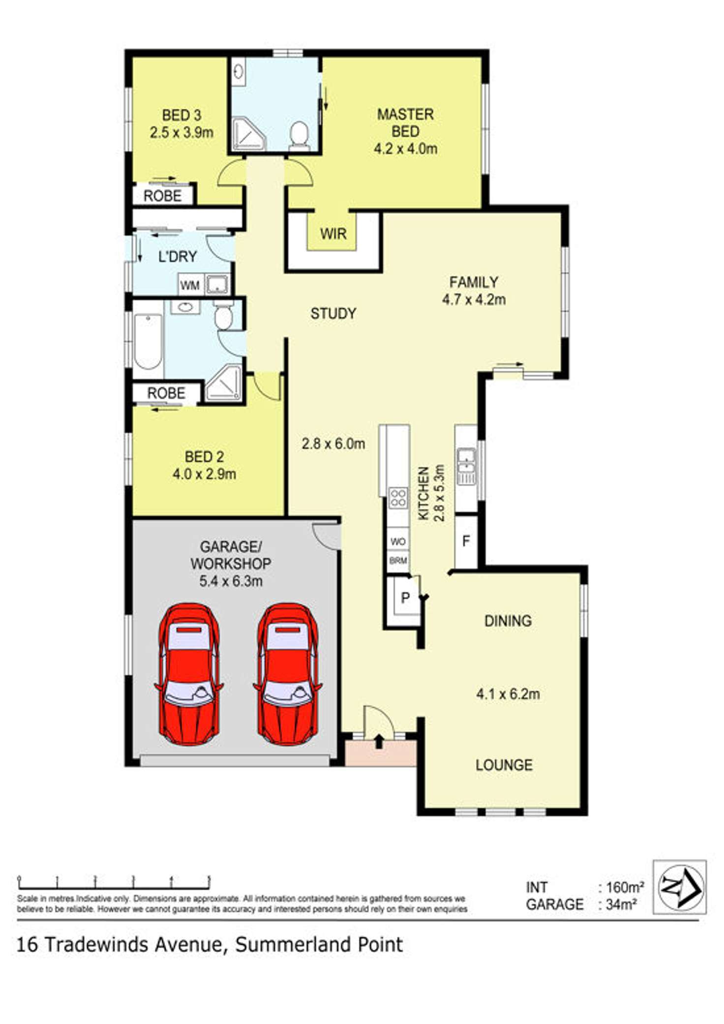 Floorplan of Homely house listing, 16 Tradewinds Avenue, Summerland Point NSW 2259