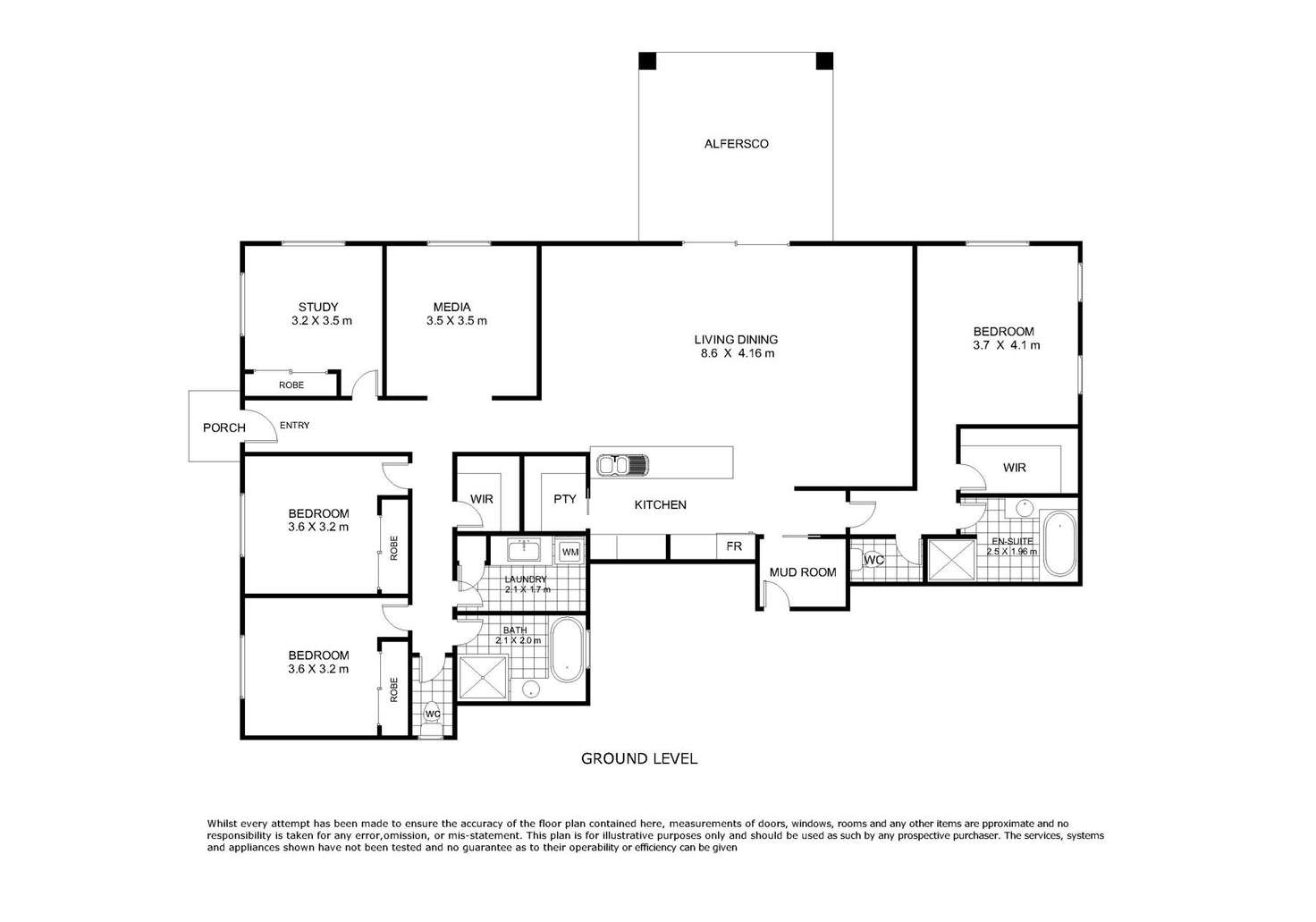 Floorplan of Homely house listing, 3 Southern Cross Drive, Kingsthorpe QLD 4400