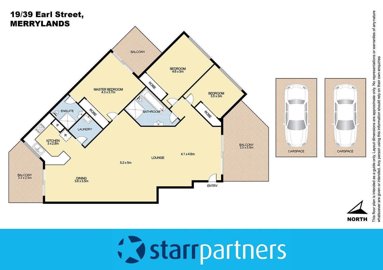 Floorplan of Homely unit listing, 19/39 Earl Street, Merrylands NSW 2160