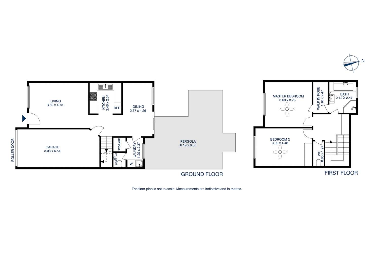 Floorplan of Homely townhouse listing, 3/117-119 Stephen Street, Blacktown NSW 2148