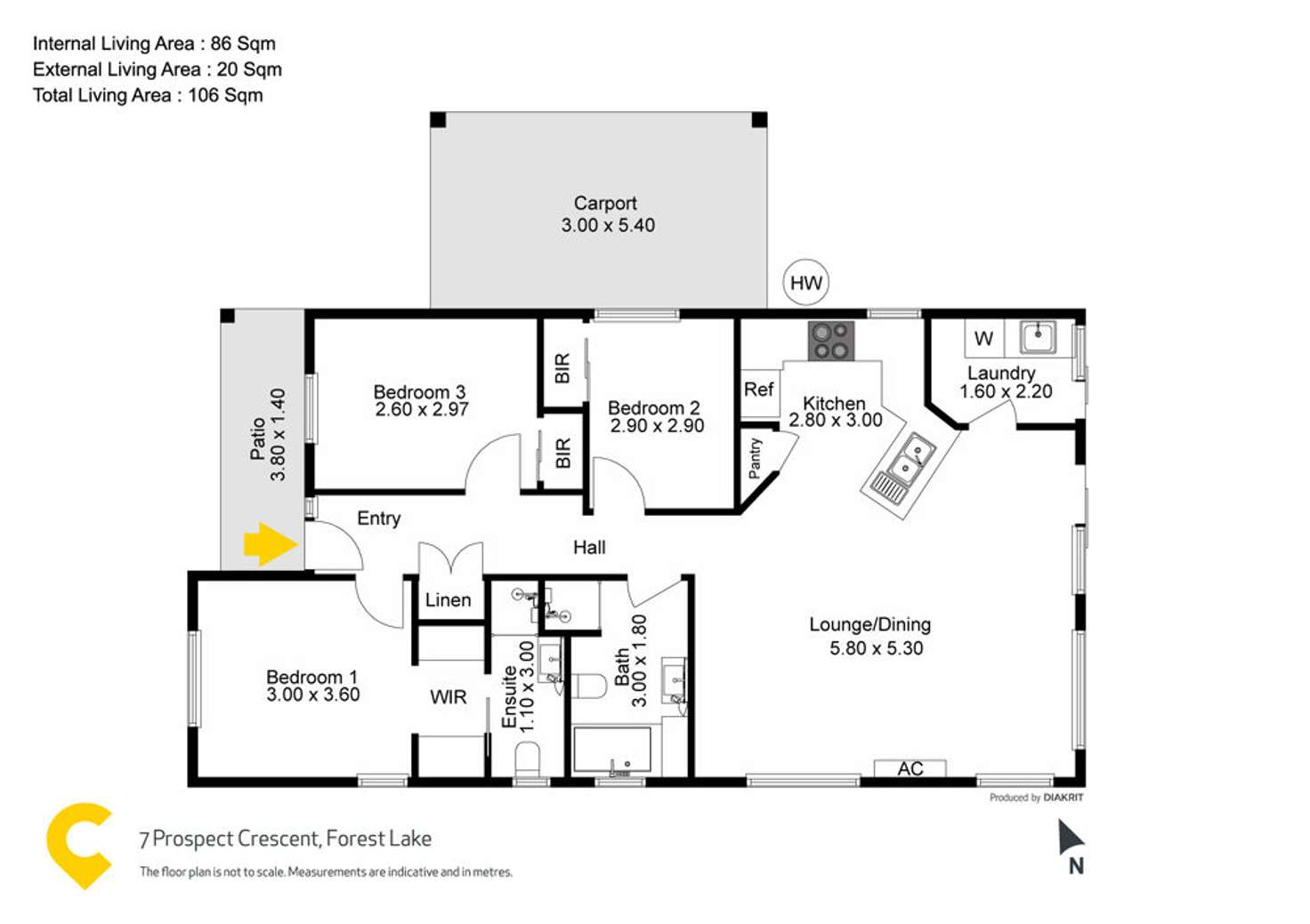 Floorplan of Homely house listing, 7 Prospect Crescent, Forest Lake QLD 4078