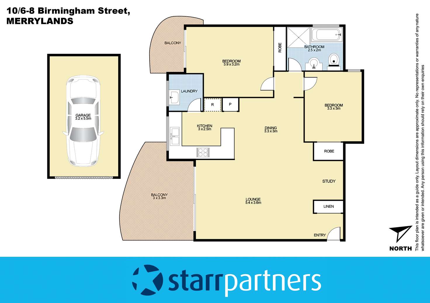 Floorplan of Homely unit listing, 10/6-8 Birmingham Street (ARCHIVED 1), Merrylands NSW 2160
