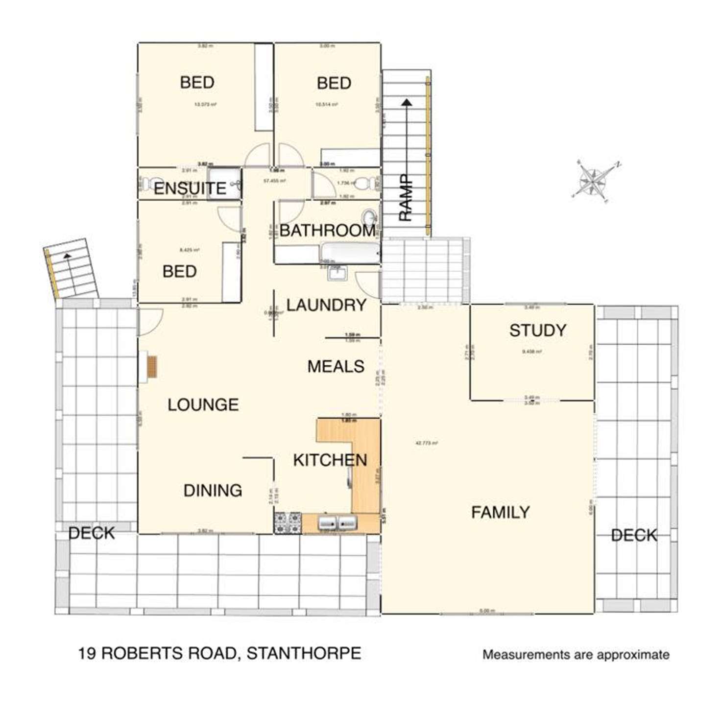 Floorplan of Homely house listing, 19 Roberts Road, Stanthorpe QLD 4380