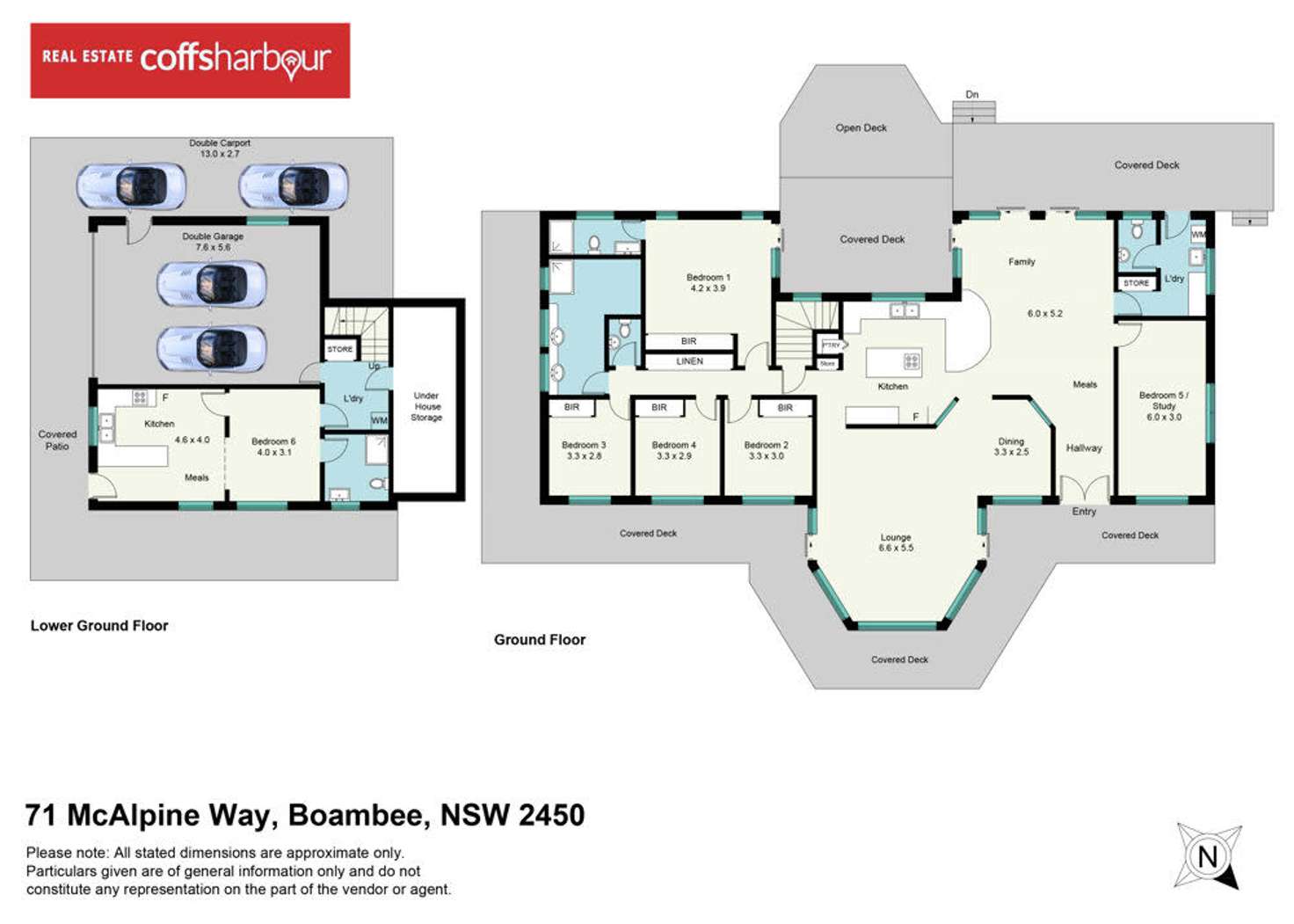 Floorplan of Homely house listing, 71 McAlpine Way, Boambee NSW 2450