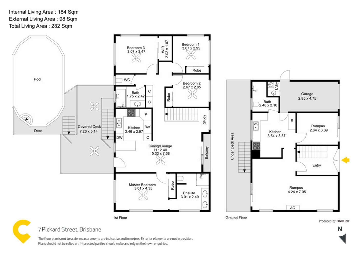 Floorplan of Homely house listing, 7 Pickard Street, Bald Hills QLD 4036