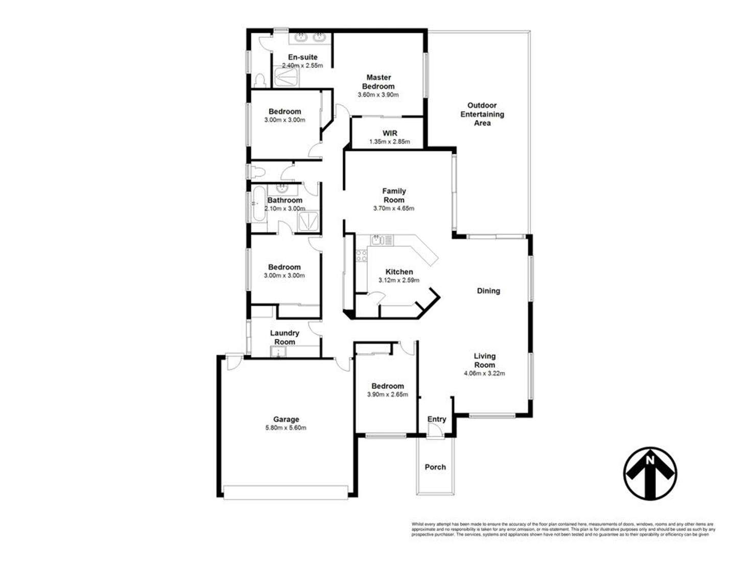 Floorplan of Homely house listing, 106 Macdonald Drive, Narangba QLD 4504