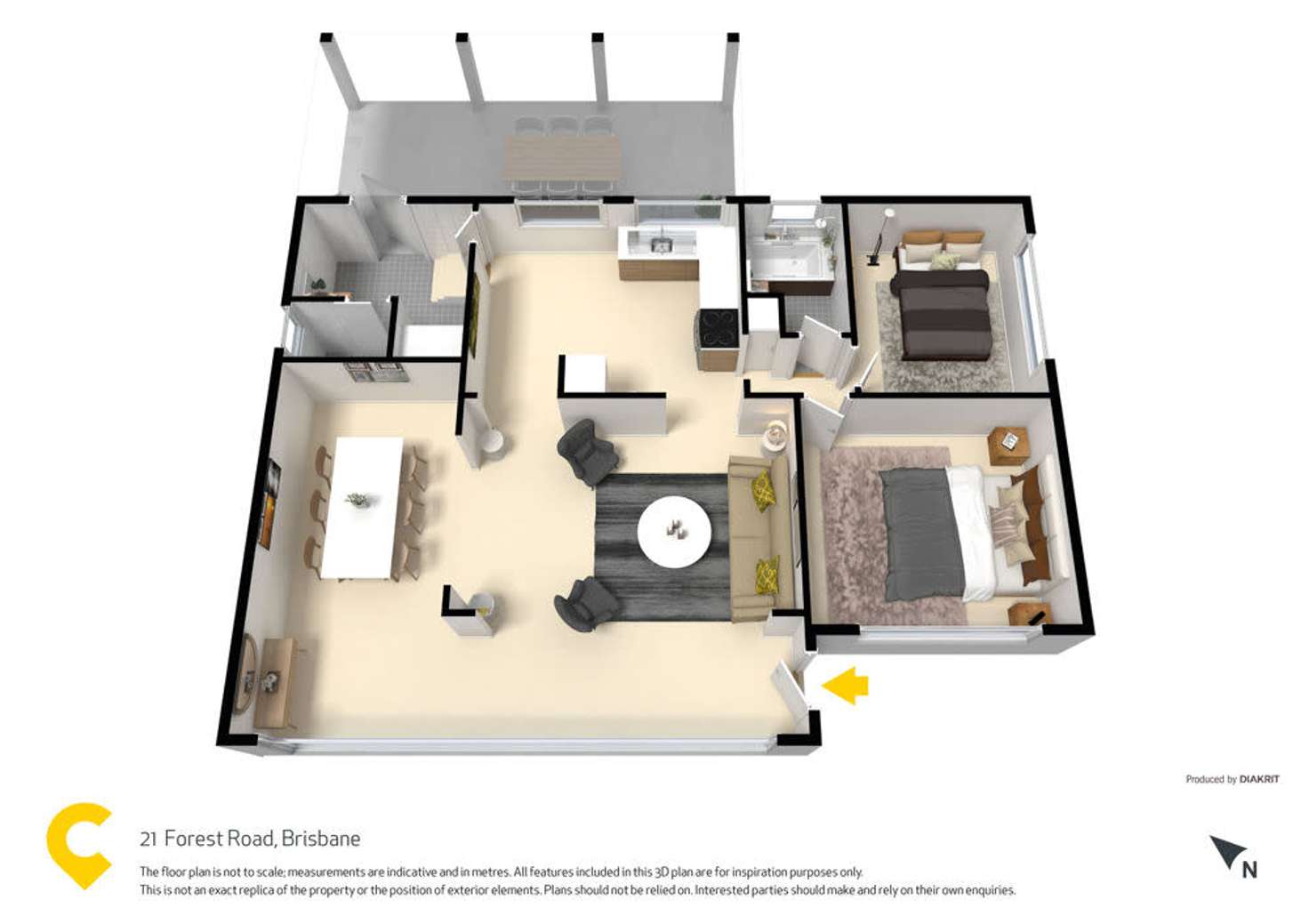 Floorplan of Homely house listing, z21 Forest Road, Burpengary QLD 4505