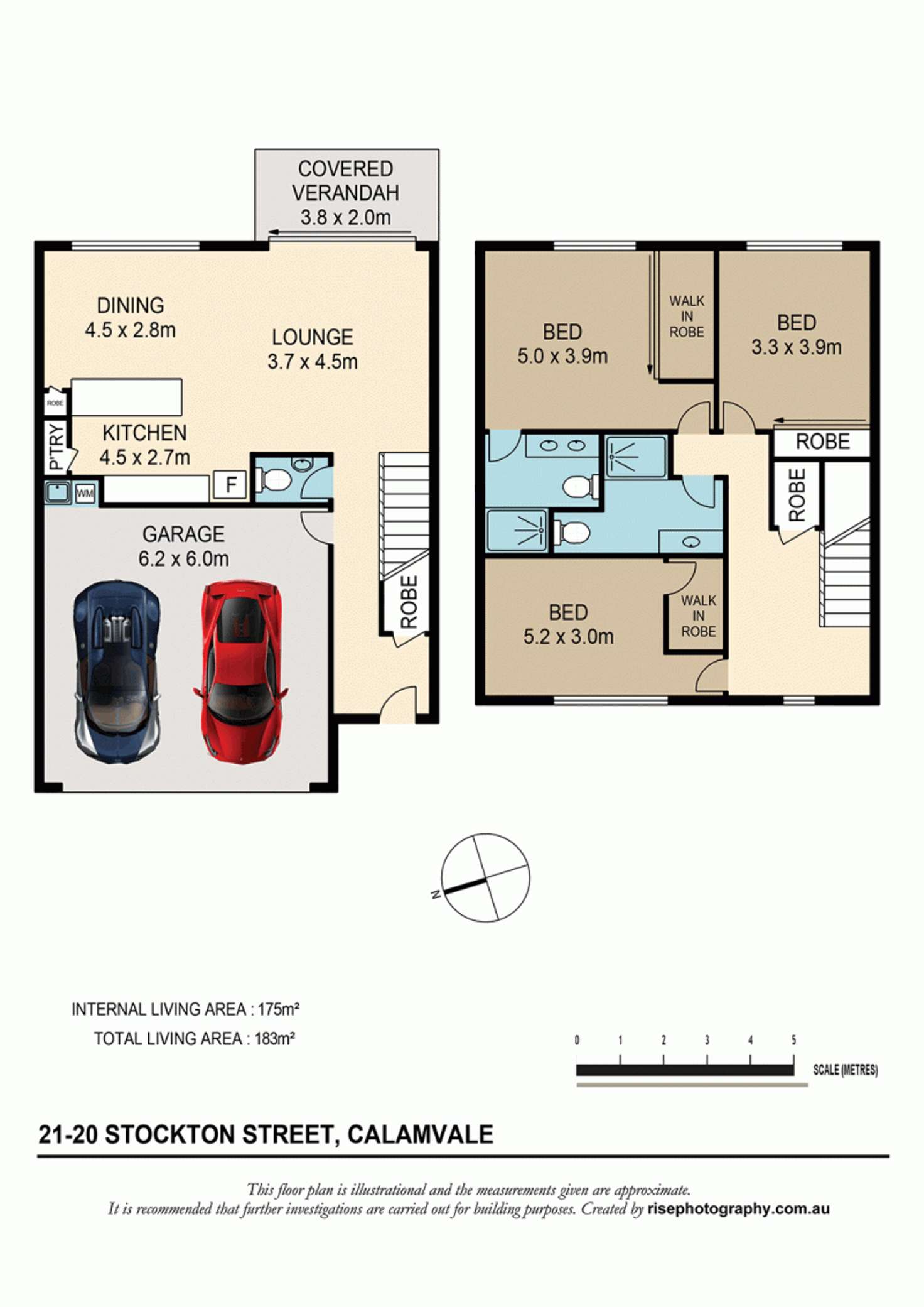 Floorplan of Homely townhouse listing, 21/20 Stockton street, Calamvale QLD 4116