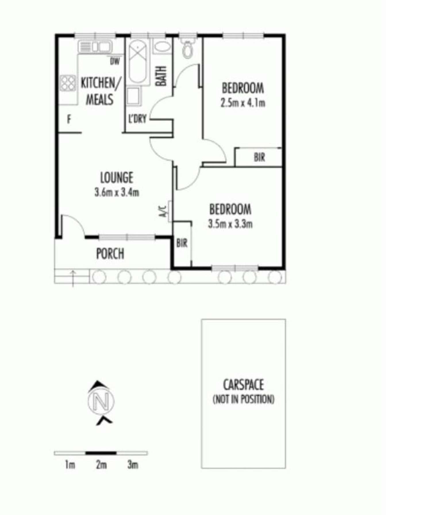 Floorplan of Homely unit listing, 4/4 Dalgety Street, Brunswick West VIC 3055