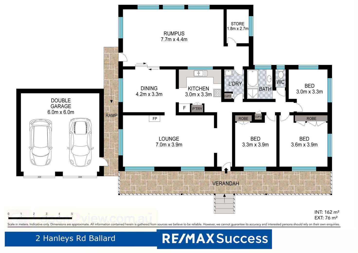 Floorplan of Homely house listing, 2 Hanleys Road, Ballard QLD 4352