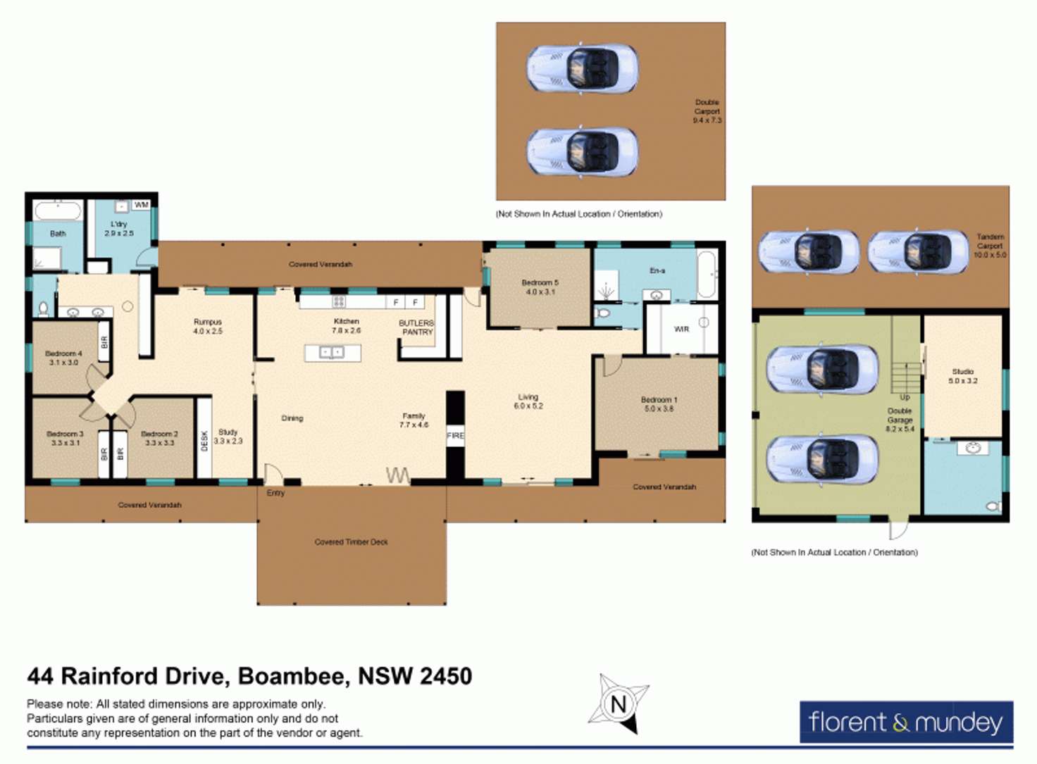 Floorplan of Homely house listing, 44 Rainford Dr, Boambee NSW 2450