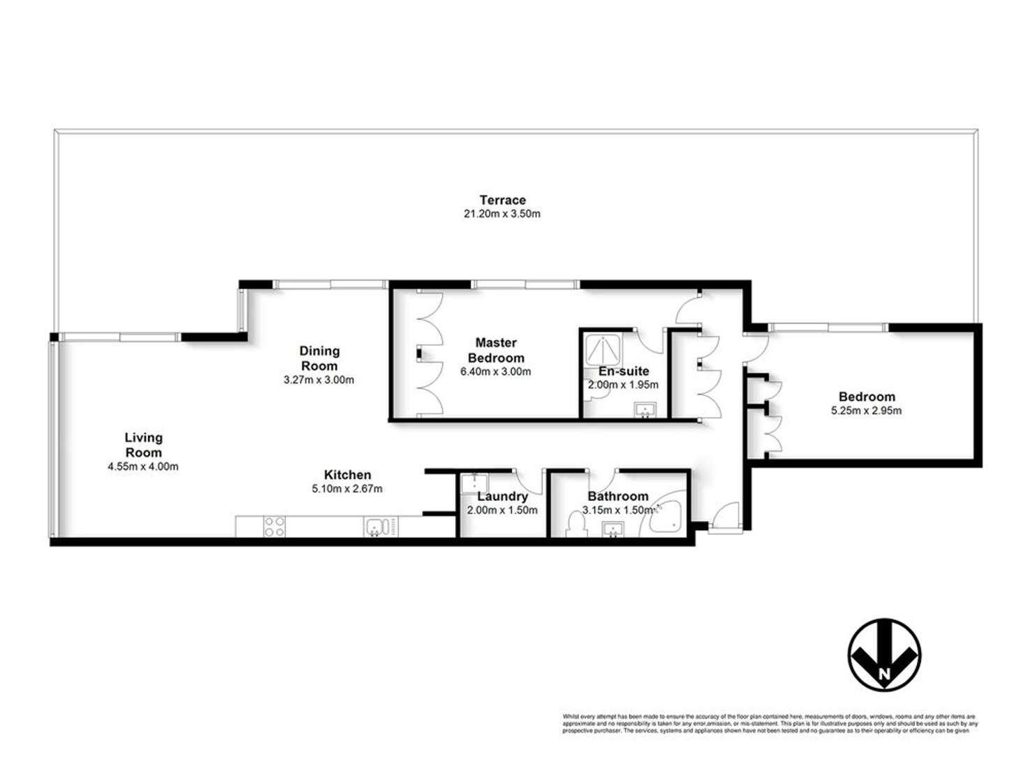 Floorplan of Homely unit listing, 3/65 Landsborough Avenue, Scarborough QLD 4020