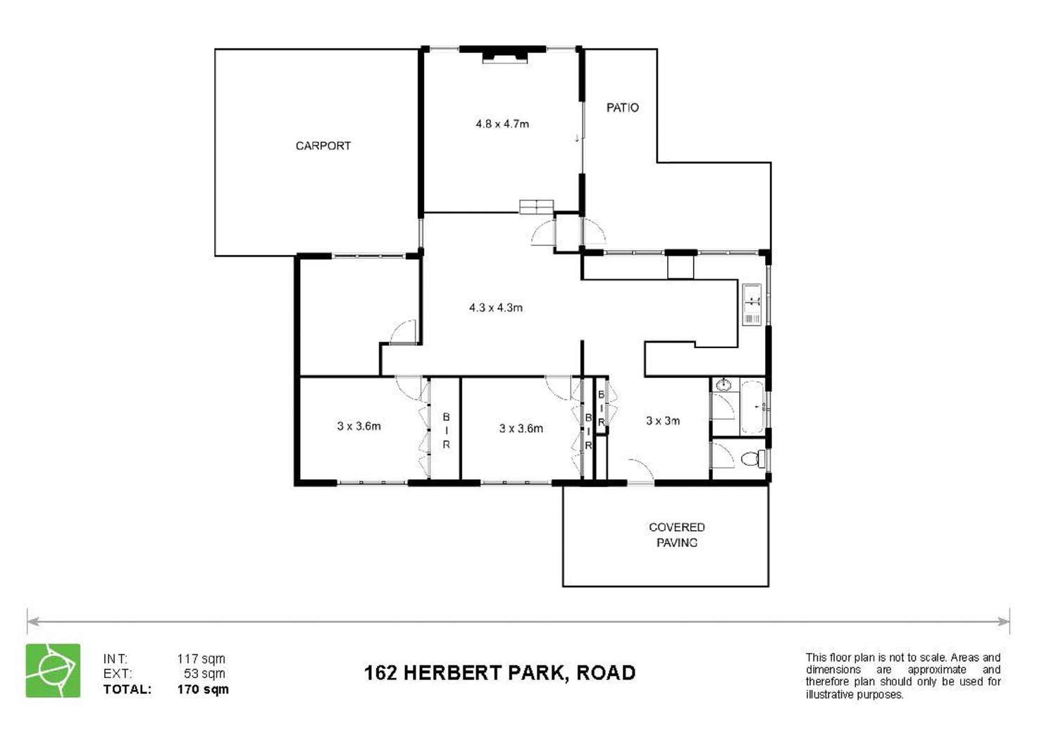 Floorplan of Homely house listing, 162 Herbert Park Road, Armidale NSW 2350