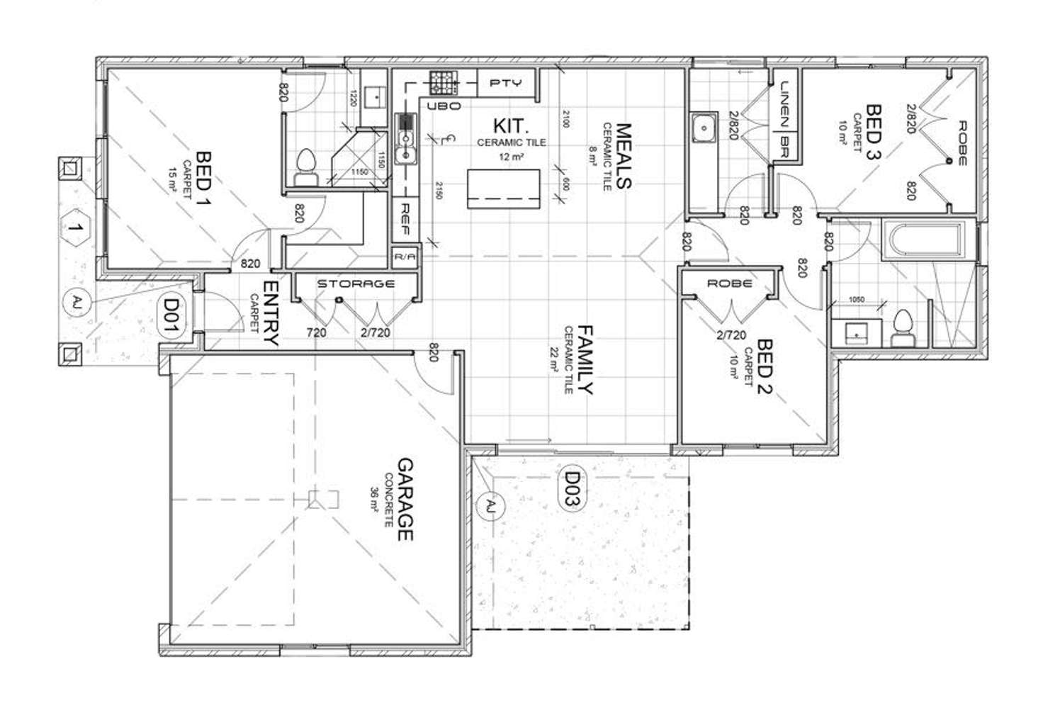 Floorplan of Homely house listing, 4 Durack Circuit, Boorooma NSW 2650