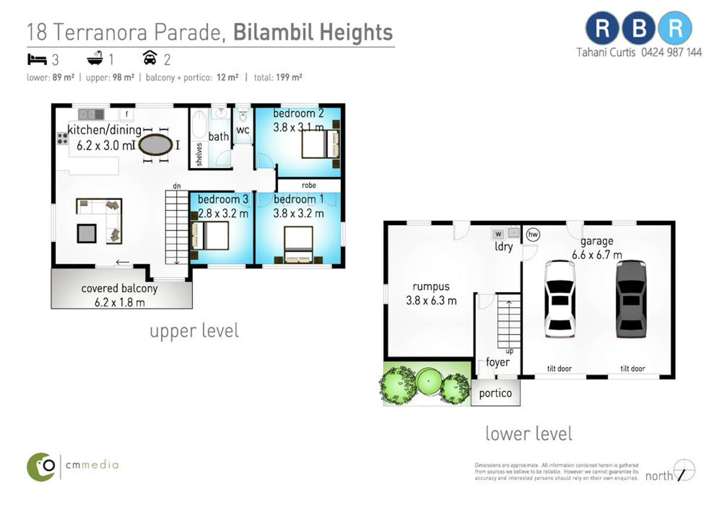Floorplan of Homely house listing, 18 Terranora Parade, Bilambil Heights NSW 2486