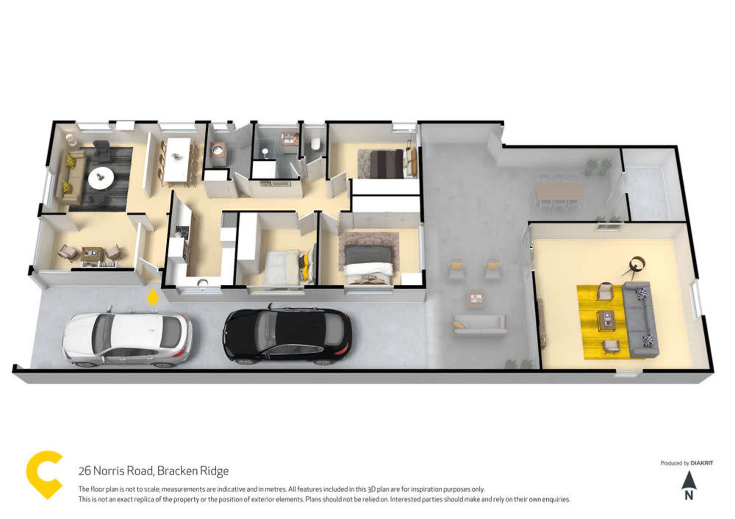 Floorplan of Homely house listing, 26 Norris Road, Bracken Ridge QLD 4017