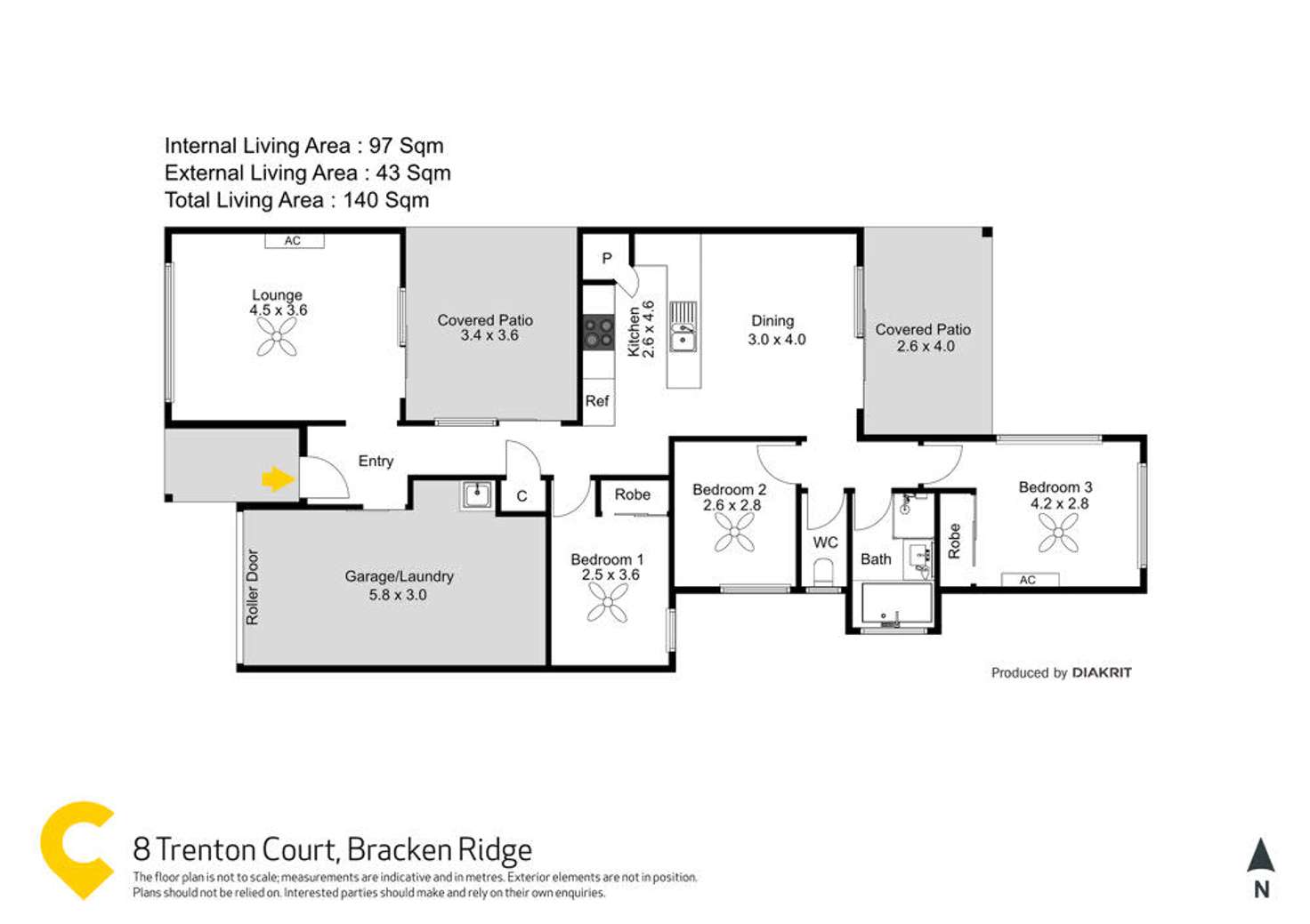 Floorplan of Homely house listing, z8 Trenton Court, Bracken Ridge QLD 4017