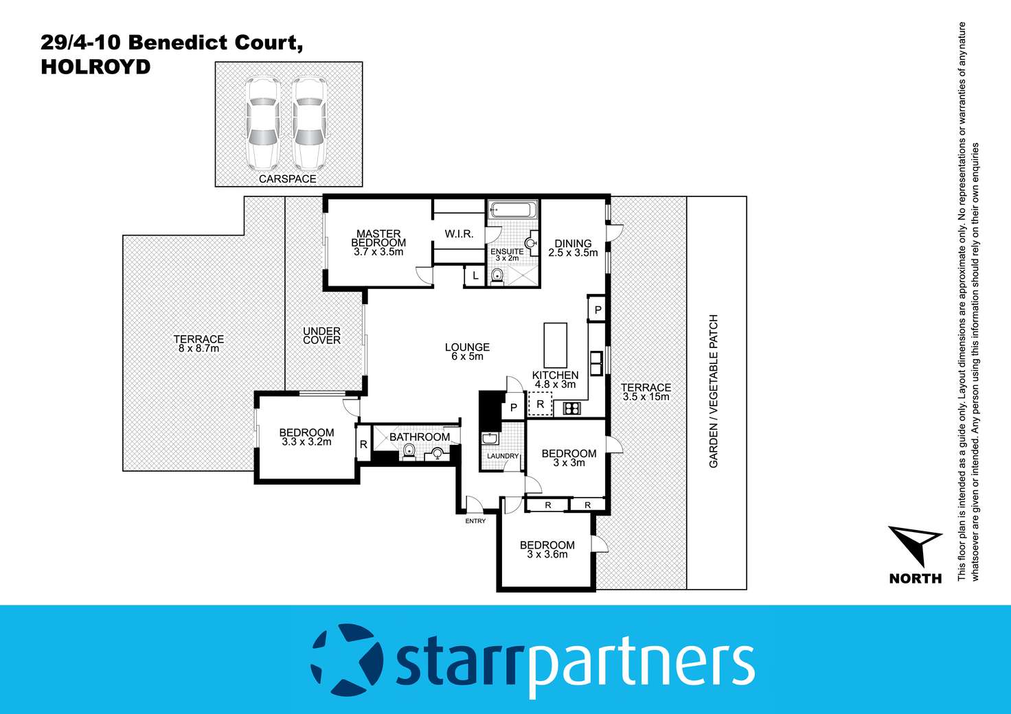 Floorplan of Homely unit listing, 29/4-10 Benedict Court, Holroyd NSW 2142