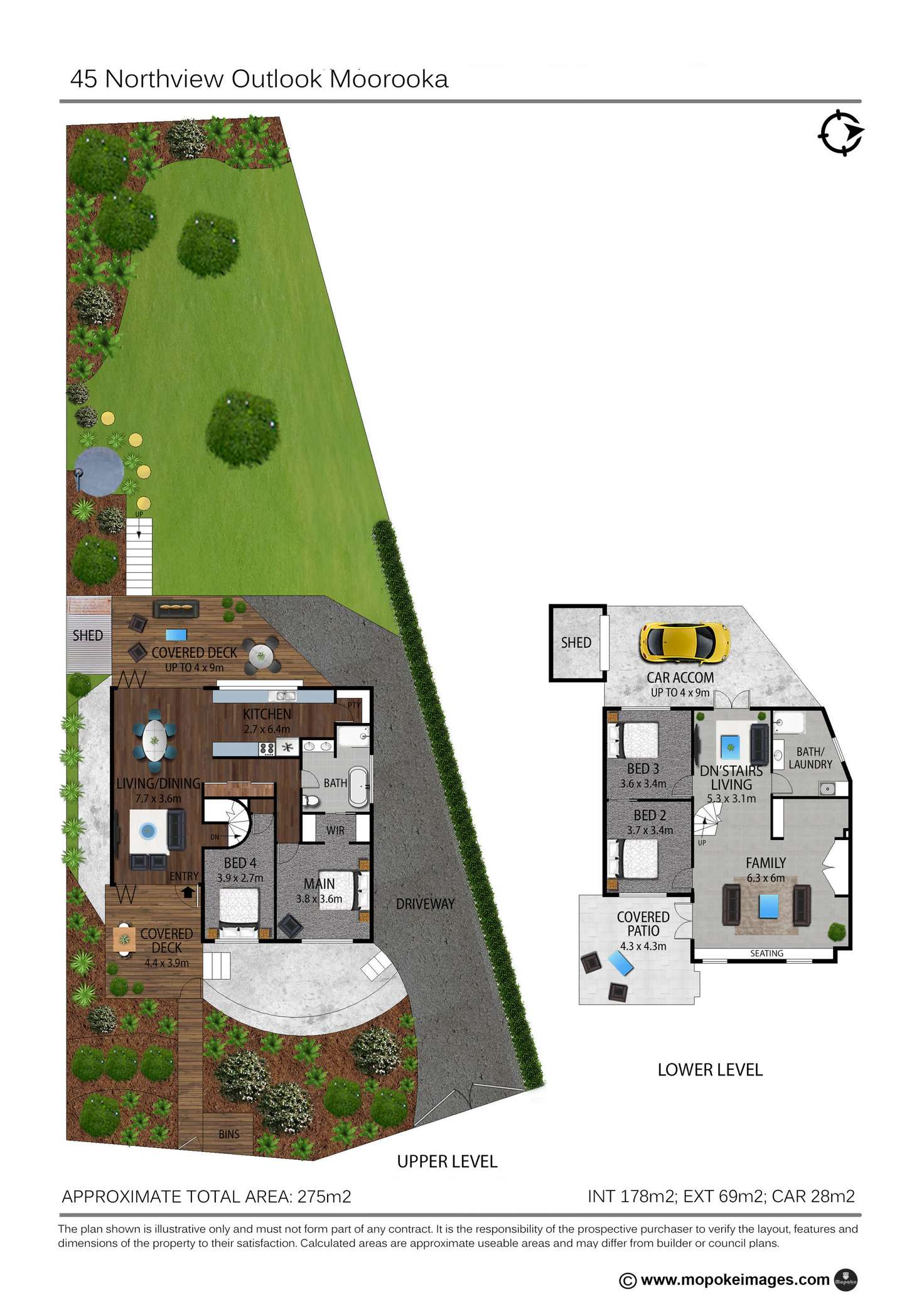 Floorplan of Homely house listing, 45 Northview Outlook, Moorooka QLD 4105