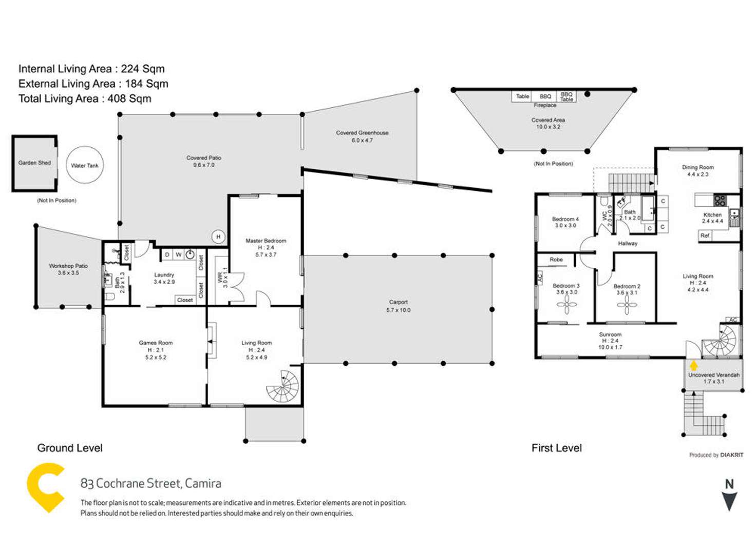 Floorplan of Homely house listing, 83 Cochrane Street, Camira QLD 4300