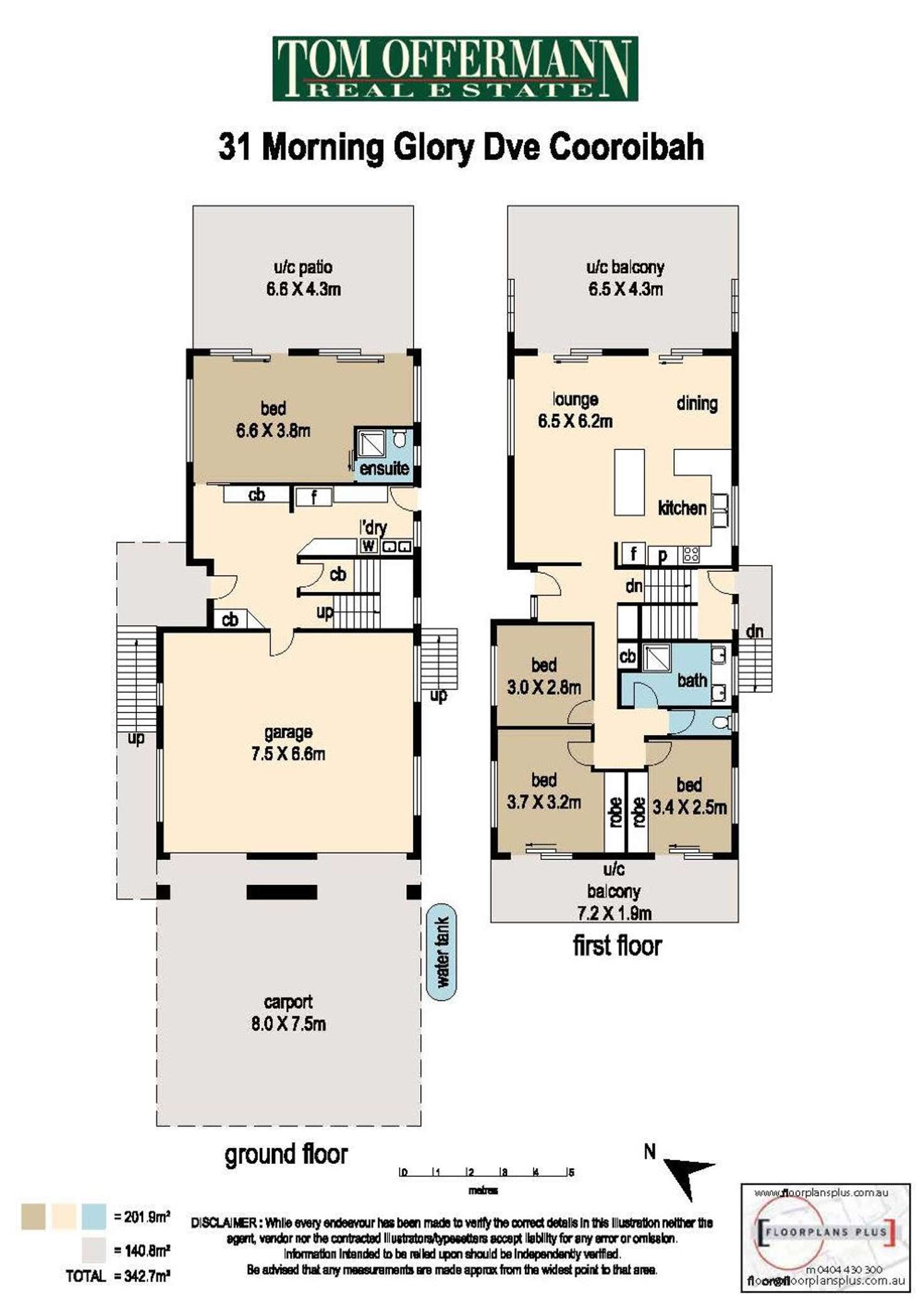 Floorplan of Homely house listing, 31 Morning Glory Drive, Cooroibah QLD 4565