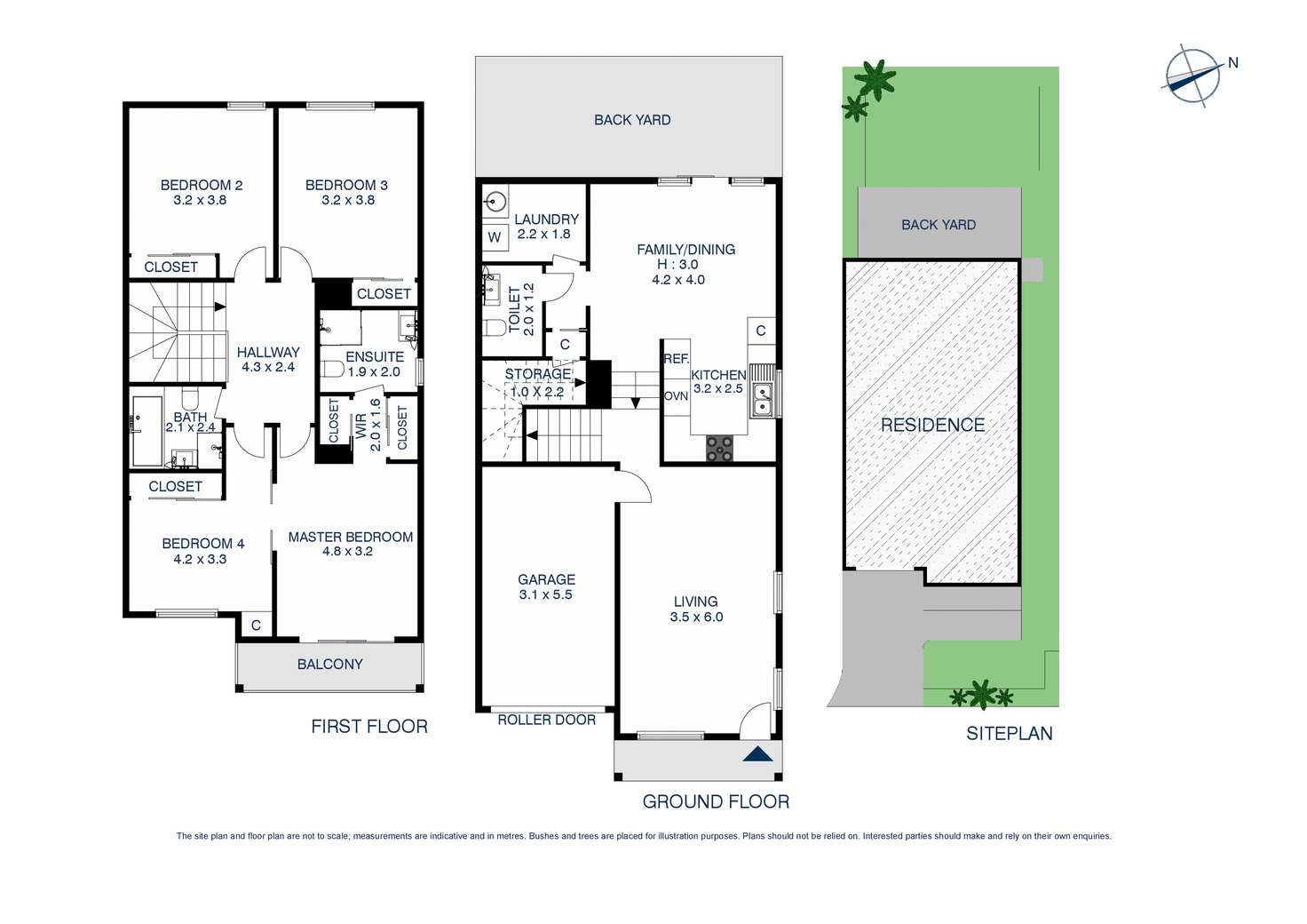 Floorplan of Homely townhouse listing, 10/50 Charles Street, Blacktown NSW 2148