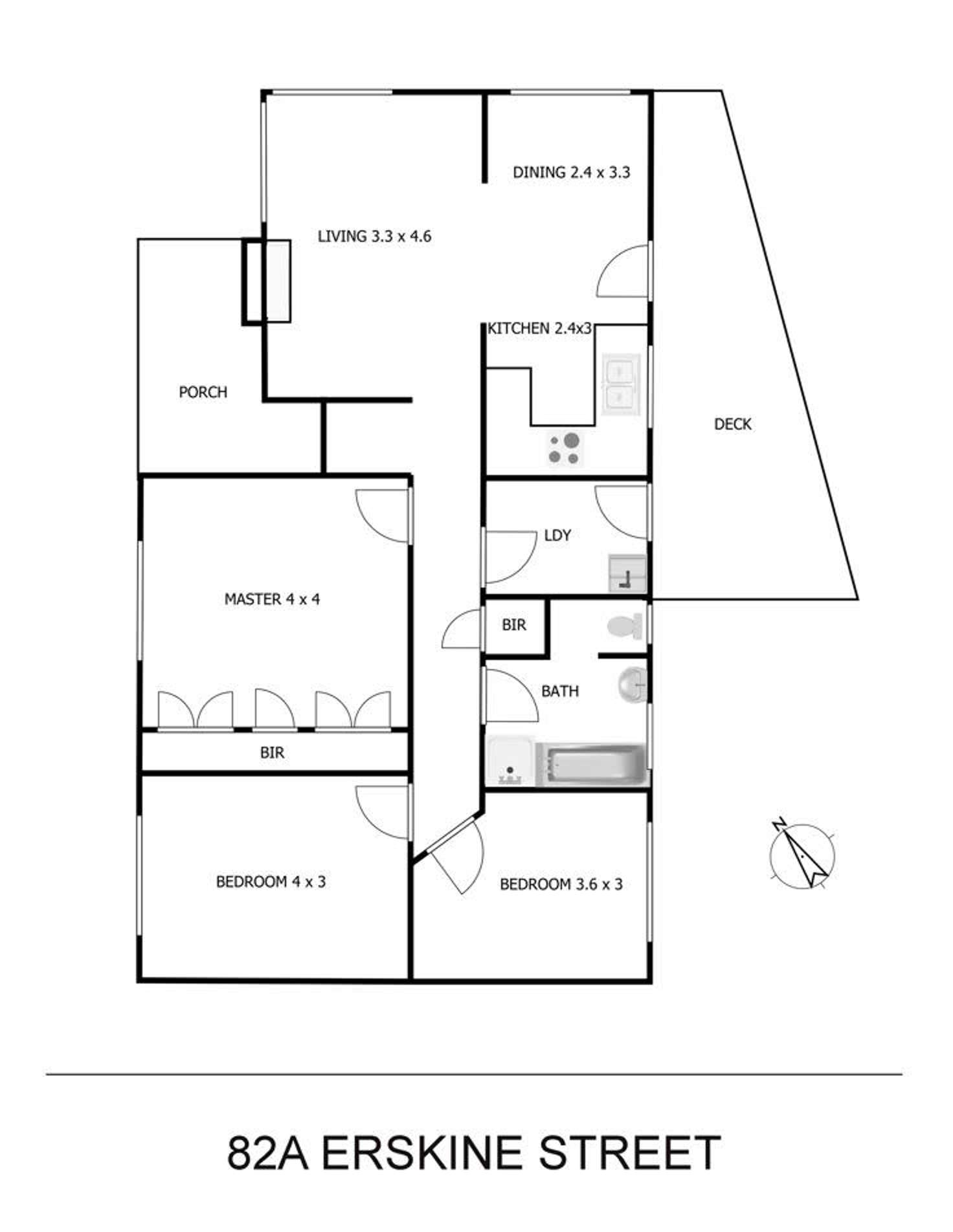 Floorplan of Homely house listing, 82A Erskine Street, Armidale NSW 2350