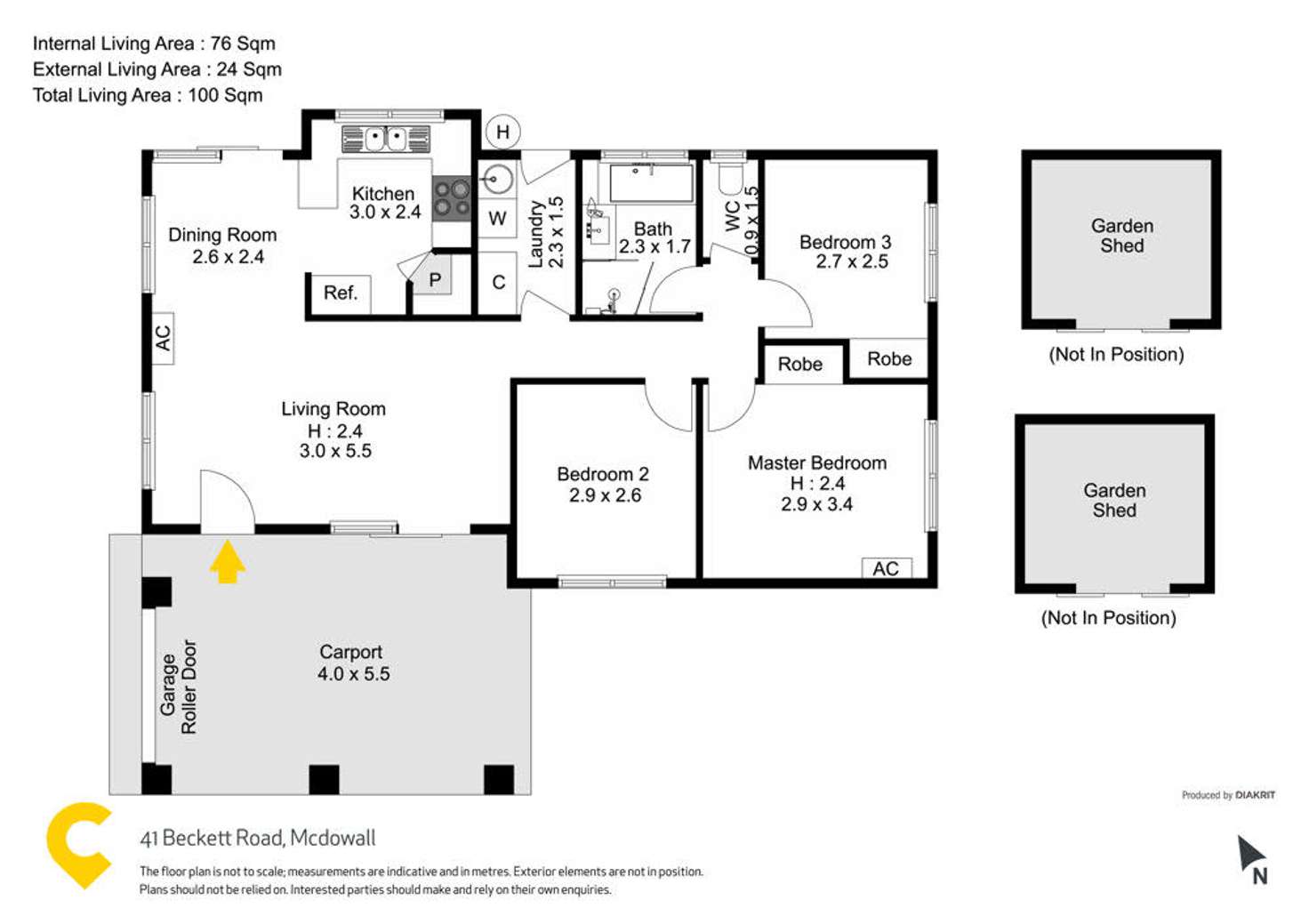 Floorplan of Homely house listing, 41 Beckett Road, Mcdowall QLD 4053