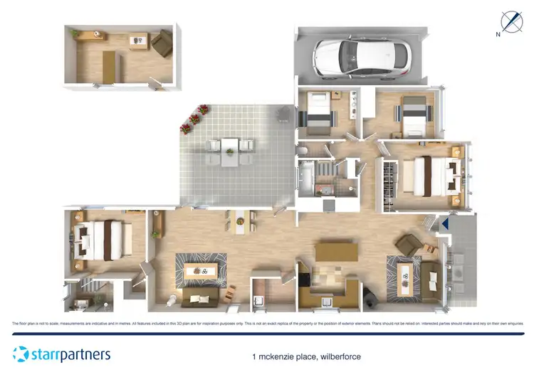 Floorplan of Homely house listing, 1 McKenzie Crescent, Wilberforce NSW 2756