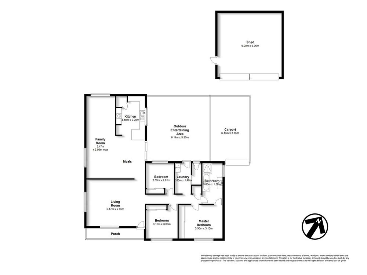 Floorplan of Homely house listing, 8 Bagley Street, Banyo QLD 4014