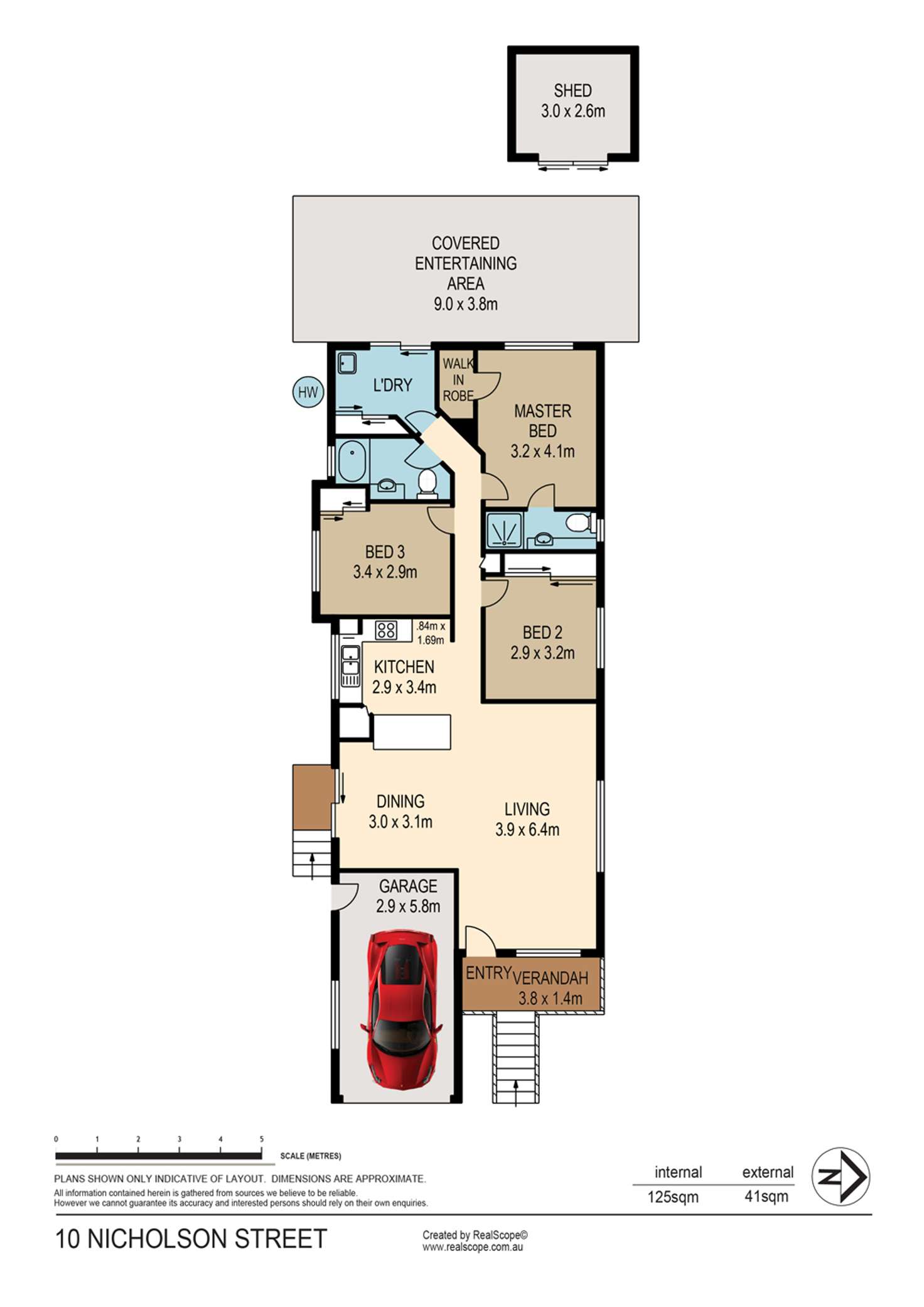Floorplan of Homely house listing, 10 Nicholson Street, Mitchelton QLD 4053